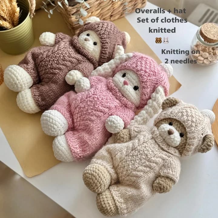 Sophie outfit – 2-in-1 Pattern Bundle! — crochet bunny pattern