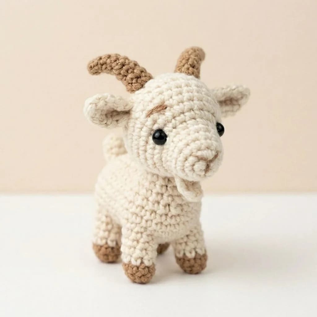 Barnaby the Sweet Little Goat - PDF Pattern
