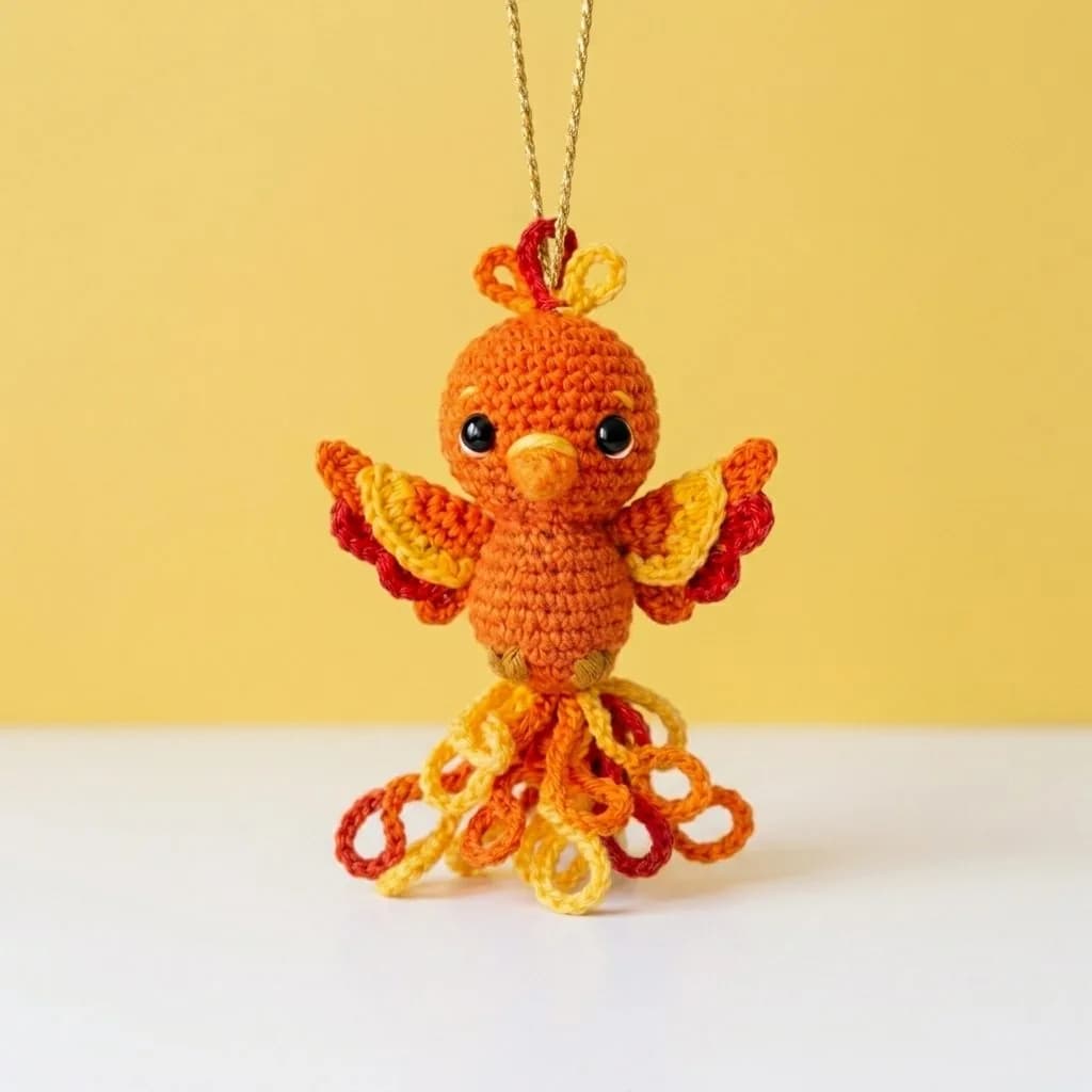 Ignis the Little Phoenix - PDF Pattern