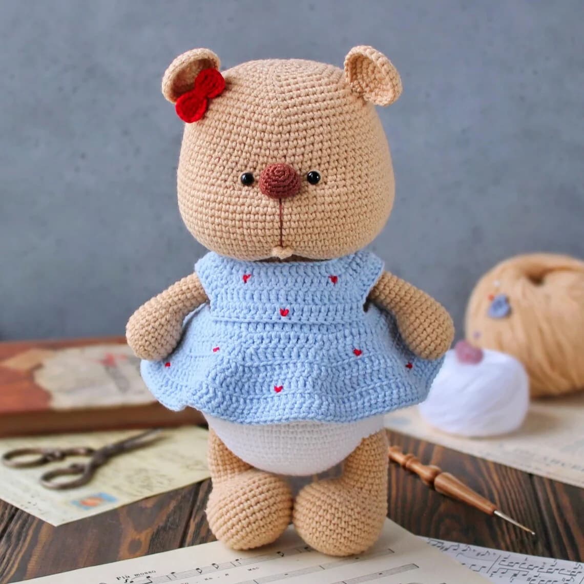 Rory the Baby Bear — amigurumi bear pattern