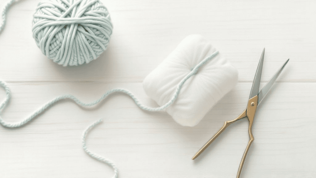 Amigurumi schließen und Fäden vernähen: das saubere Ende jedes Teils