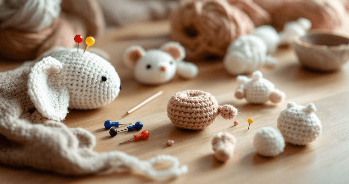 Assembler un amigurumi : coudre bras, jambes et tête proprement