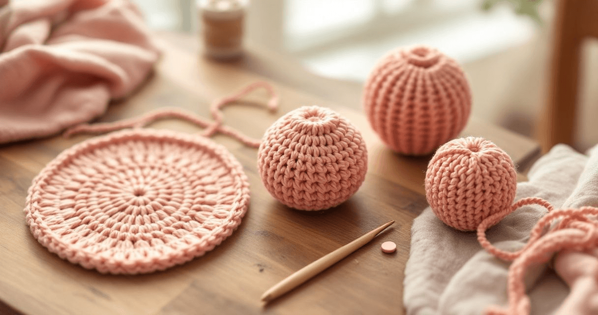 Augmentation et diminution au crochet : comprendre la logique des formes rondes