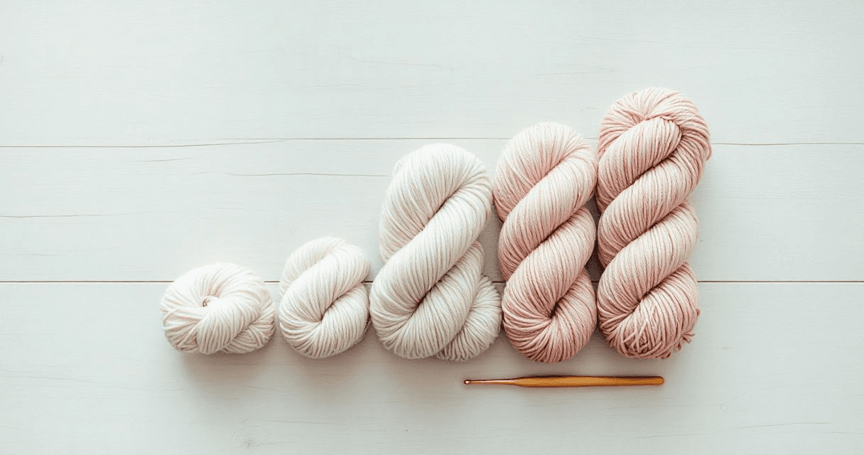 Grosseur de fil au crochet : comprendre les catégories 0 à 7 et les étiquettes
