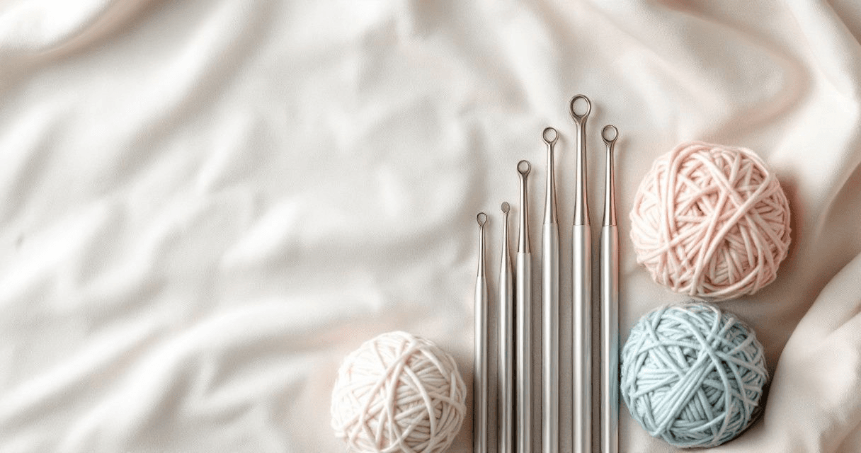 Taille de crochet : le tableau des correspondances mm, US et anciens numéros