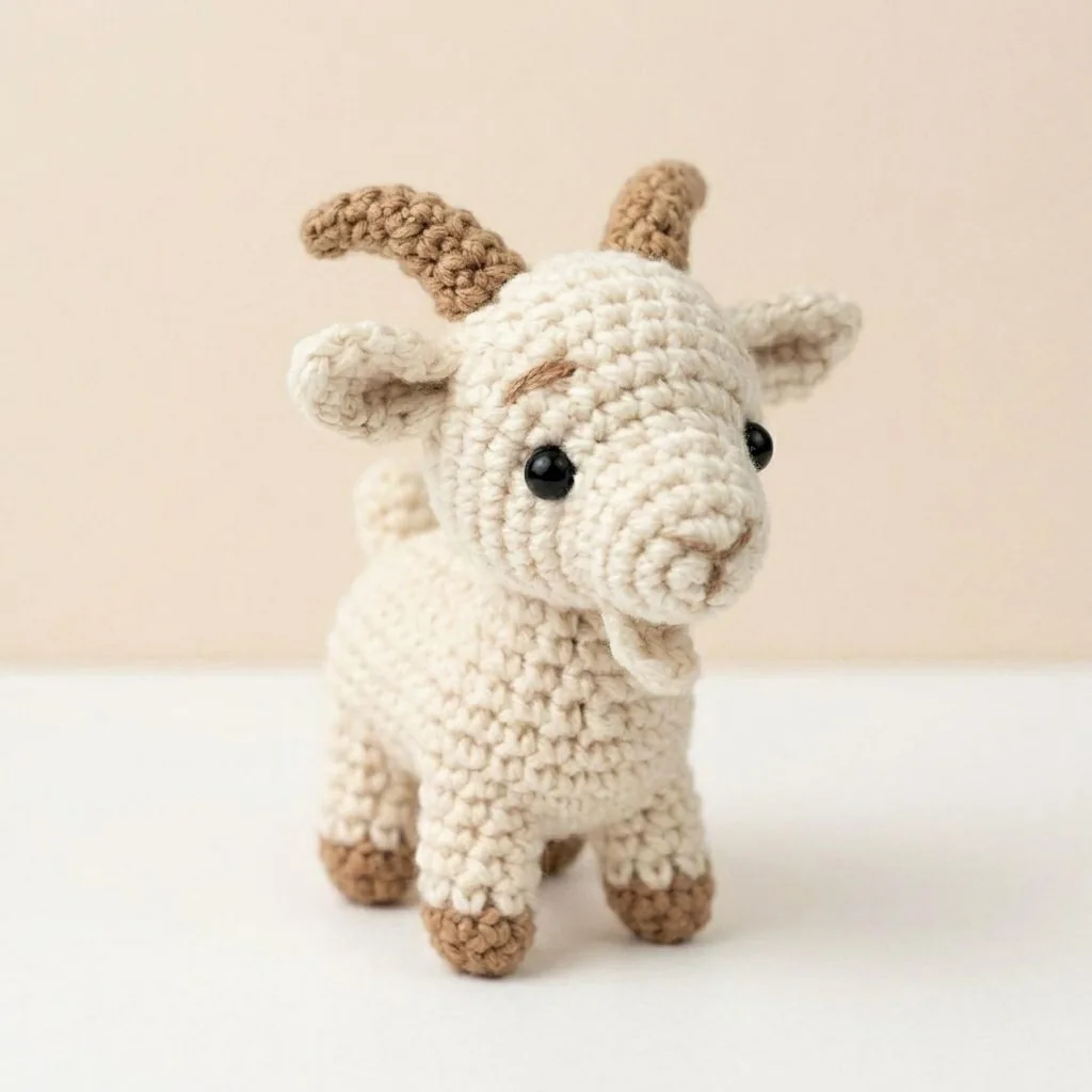 Barnaby the Sweet Little Goat - PDF Pattern