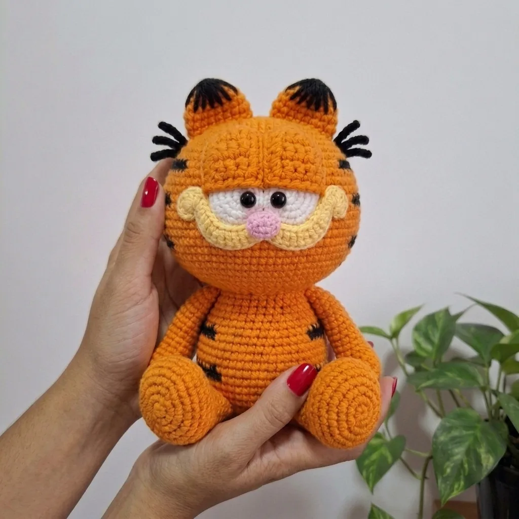 Amigurumi Orange Tabby Cat - PDF Pattern