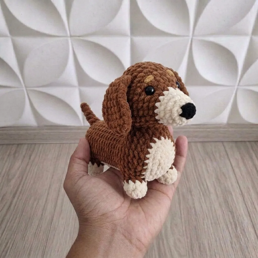 Oscar the Dachshund - PDF Pattern