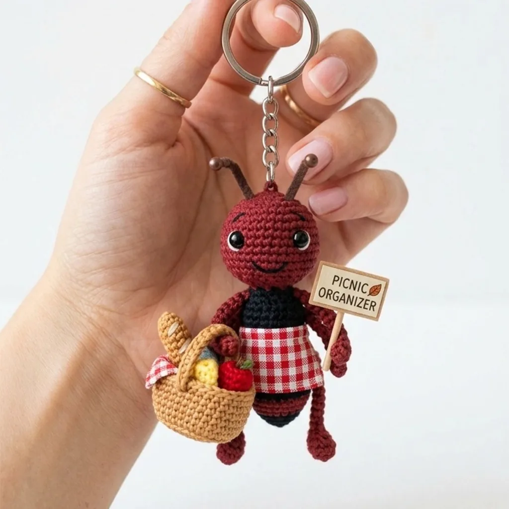 Pippa the Little Picnic Ant - PDF Pattern