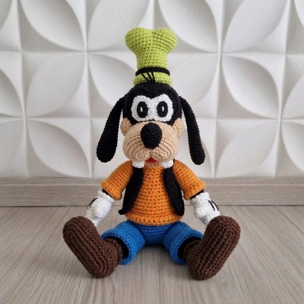 Amigurumi Happy Dog - PDF Pattern