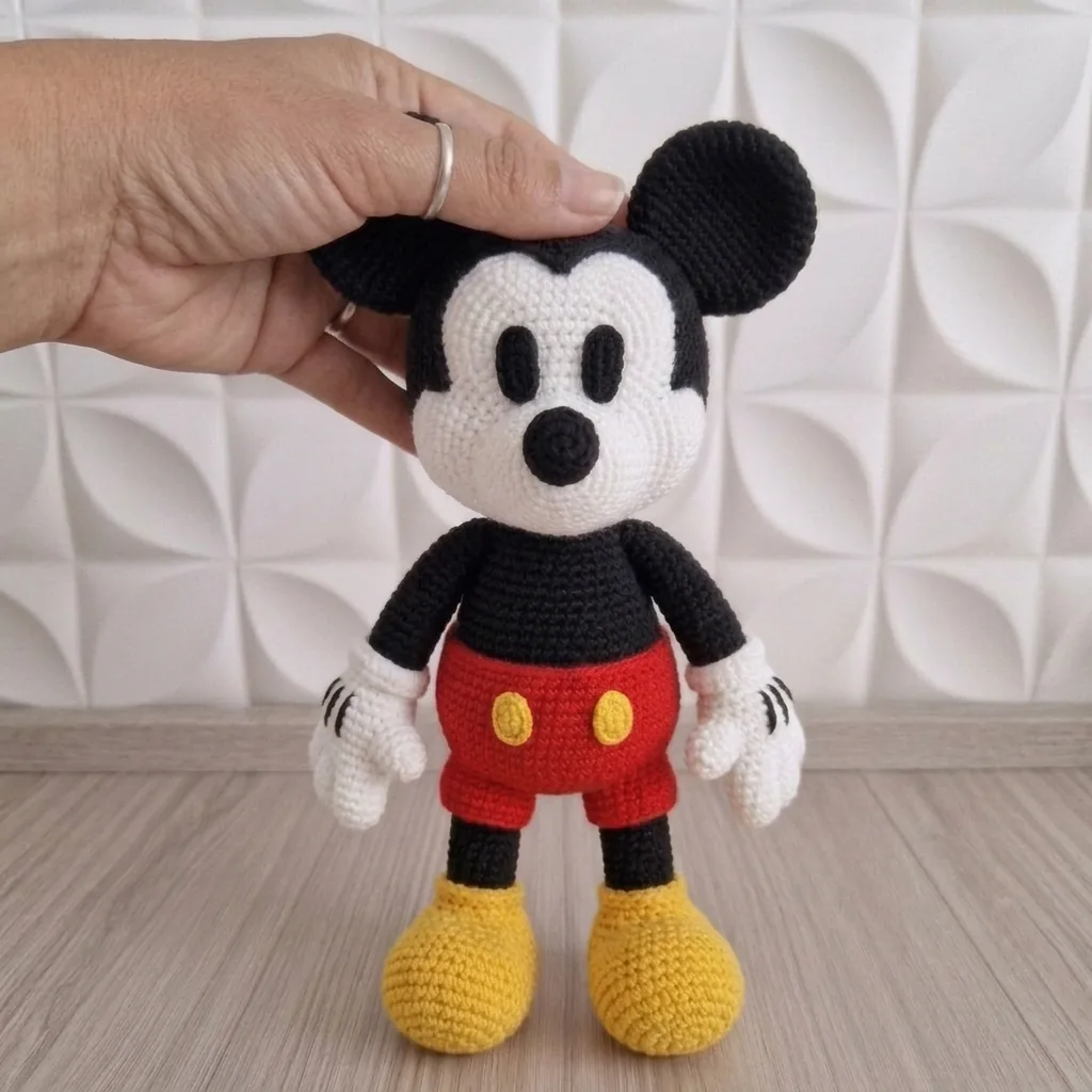 Amigurumi Classic Mouse - PDF Pattern